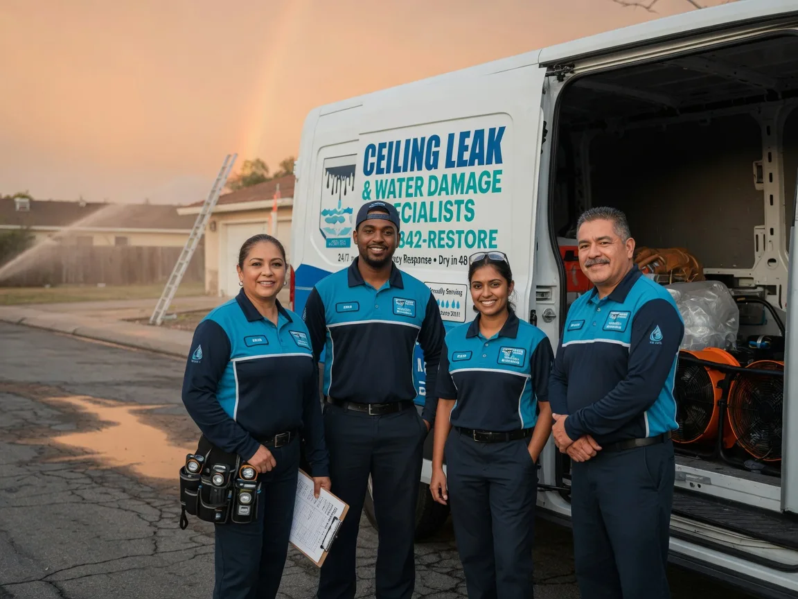 Ceiling Leak Cleanup company in East Dixfield, ME